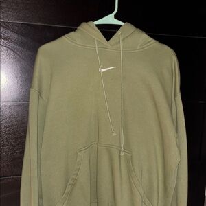 Nike Olive Green Oversized Women’s Hoodie